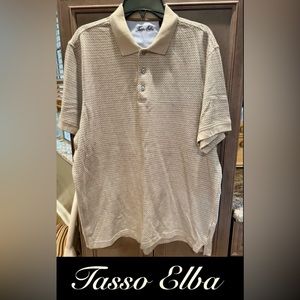 Tasso Elba Cotton Collared Polo
